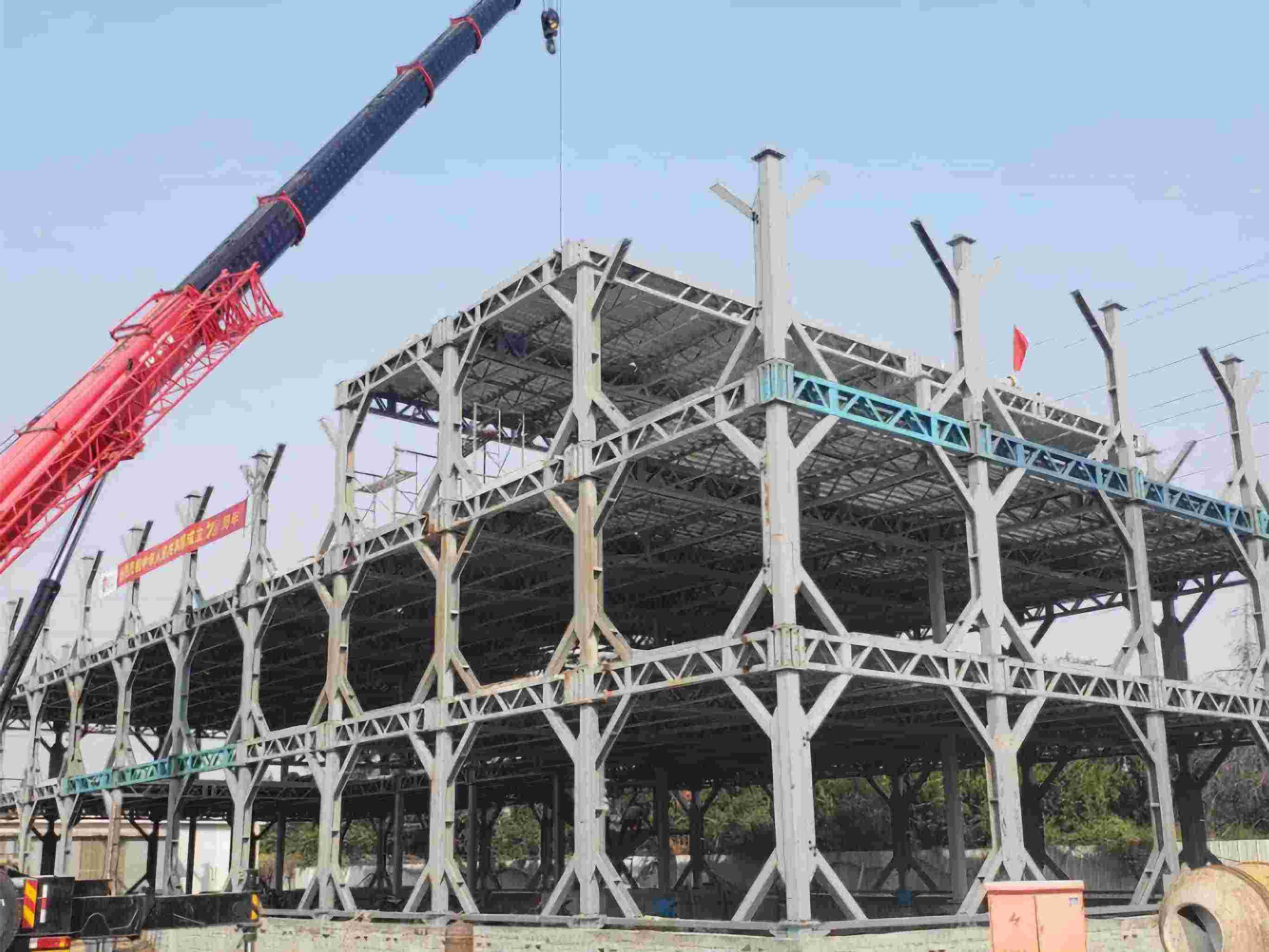 steel structure for building